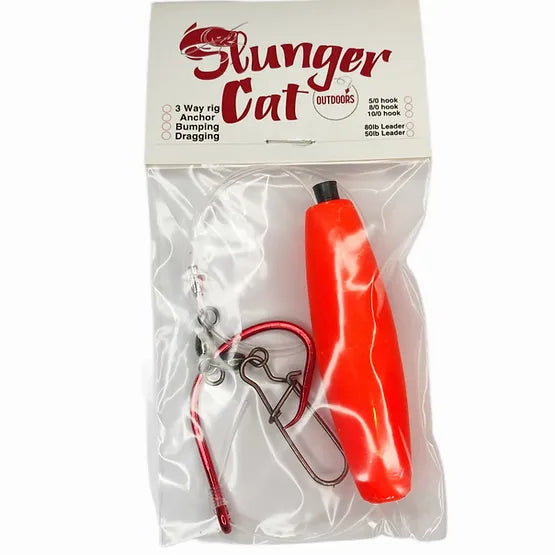 Slunger Cat 3-Way Float Rig w/Peg Float