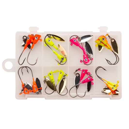 Leland's Lures Fin Spin Kit, 16 Pack