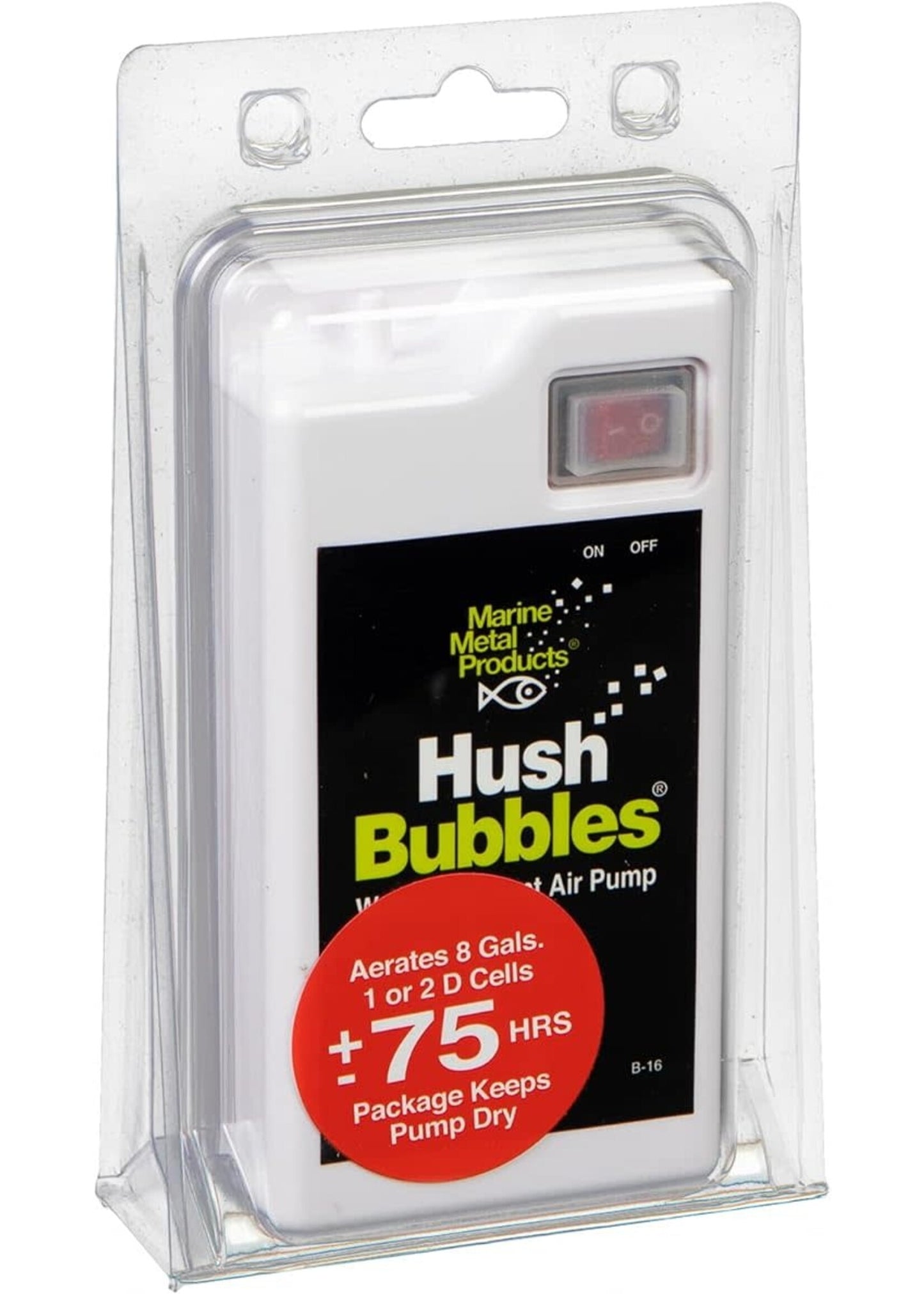Marine Metal Quiet Bubbles Air Pump B-14