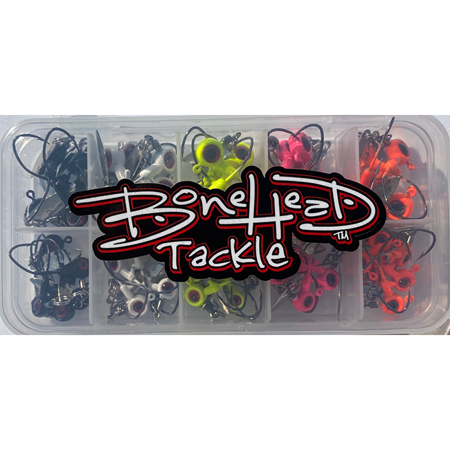 Bonehead BX Bladed Jig Head Terminal Tackle Pack