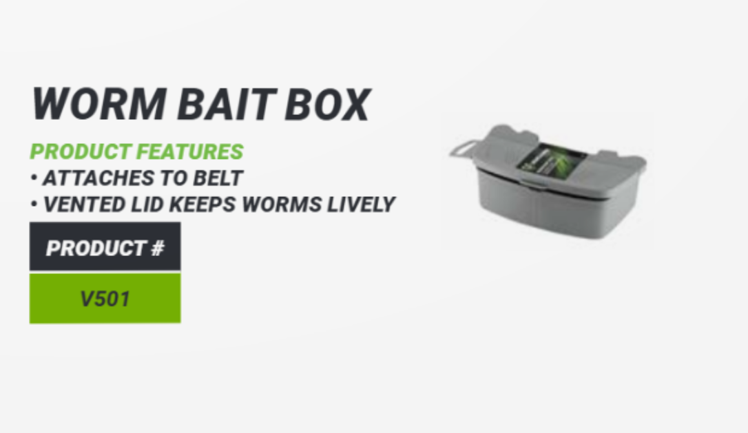Vanguard Worm Bait Box