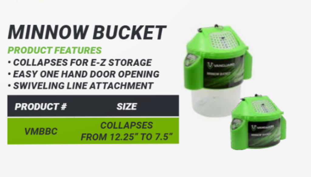 Vanguard Collapsible Minnow Bucket
