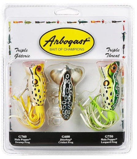 Arbogast Triple Threat Packs