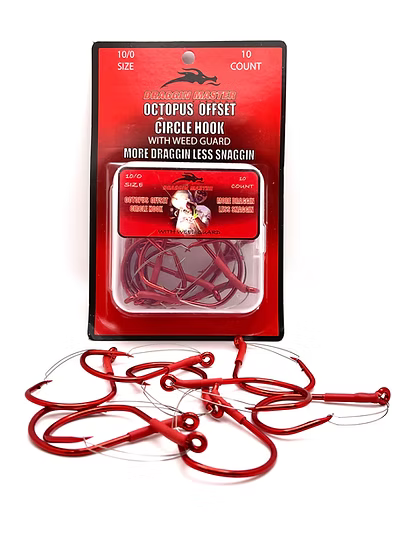 Draggin' Master Octopus Offset Circle Hooks