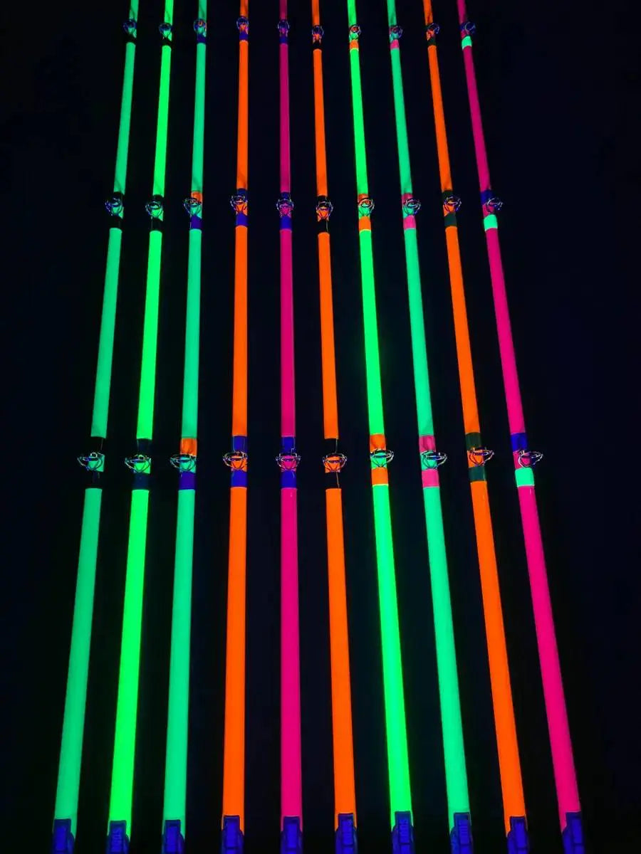 Meat Hunter Extreme Neon Series Rods