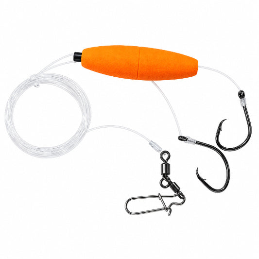 Slunger Cat Double Hook Dragging Rig w/Comal Float