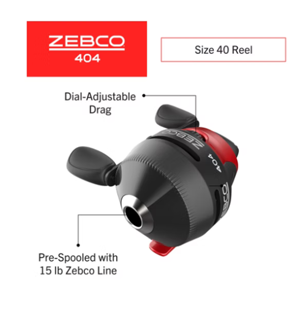 Zebco Spincast Reels (CO)