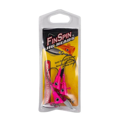 Leland's Lures Fin Spin Jig Heads