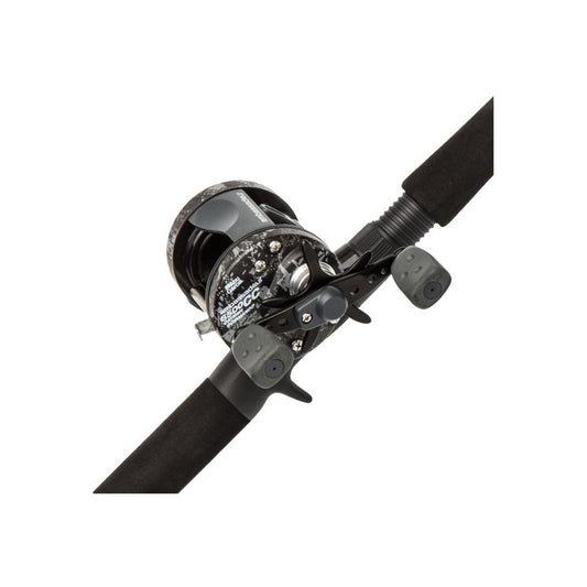 Abu Garcia Catfish Commando Baitcast Reel And Fishing Rod Combo