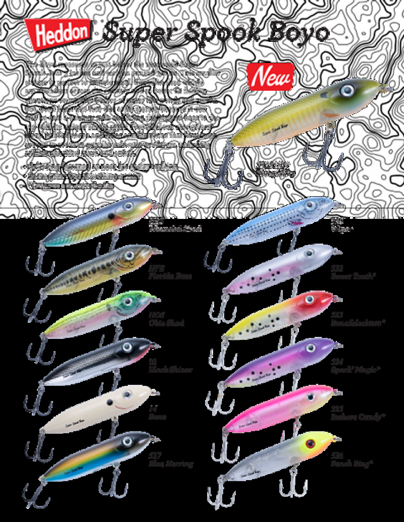 Heddon Super Spook Boyo