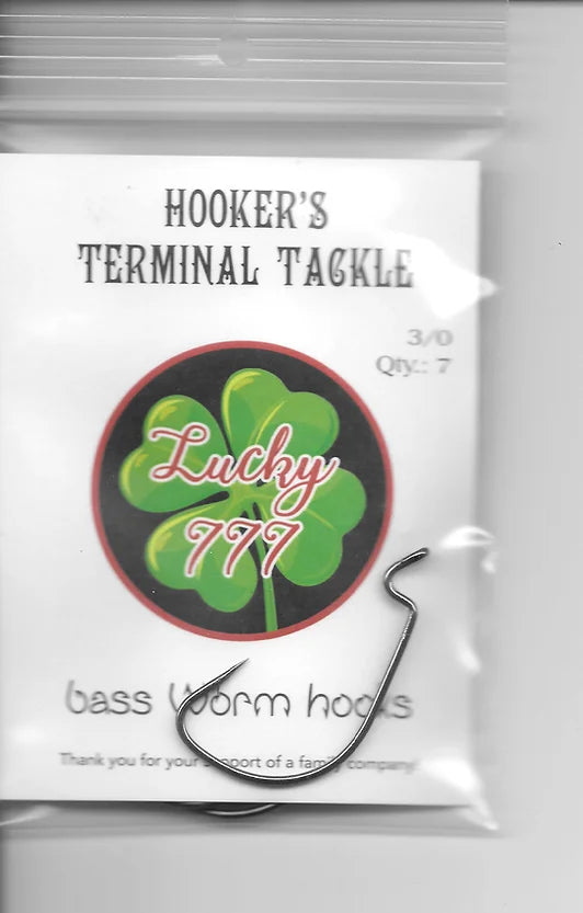 Hooker's Terminal Tackle Lucky 777 Hooks