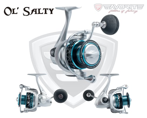 Favorite Ol' Salty Spinning Reel