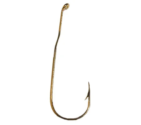 Tru-Turn 388 (Snelled Hook) Baitholder Down Eye Gold
