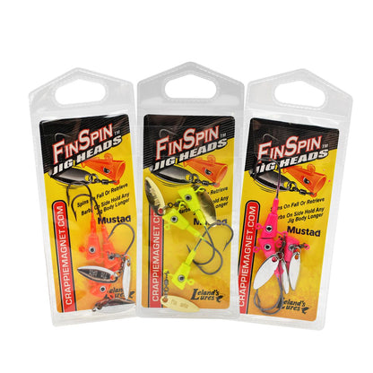 Leland's Lures Fin Spin Jig Heads