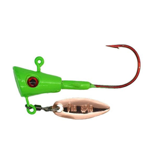Leland's Lures Fin Spin Blood Series Jig Heads