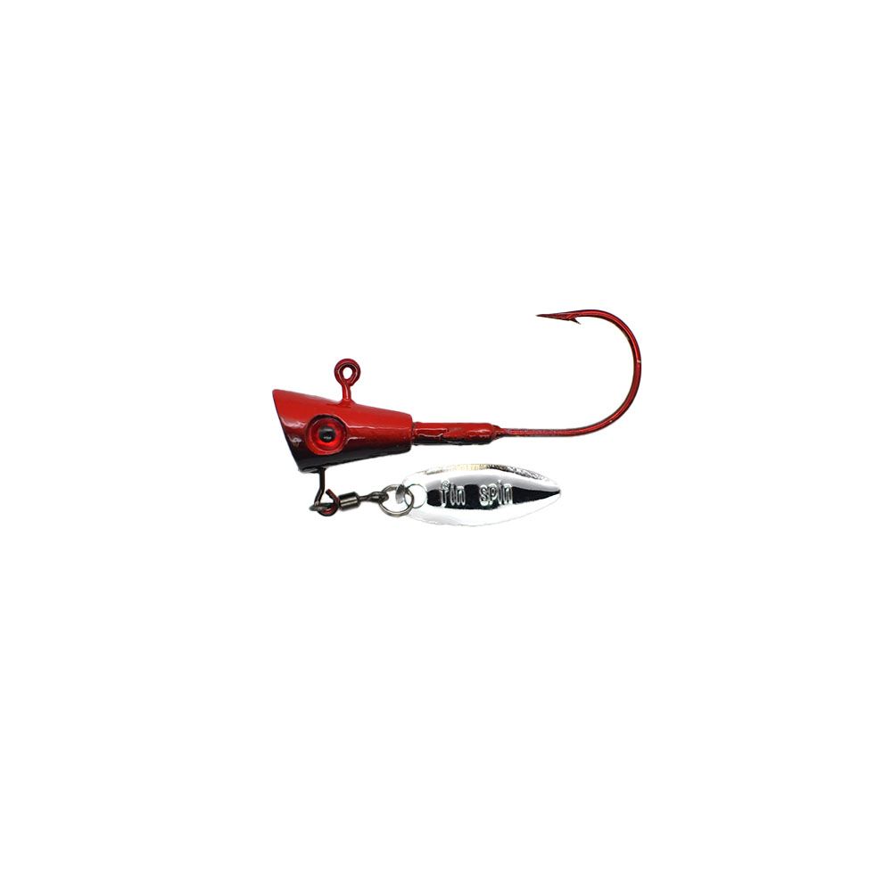 Leland's Lures Fin Spin Blood Series Jig Heads
