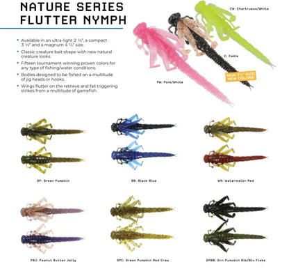 FishLab Nature Series Flutter Nymph Closeout