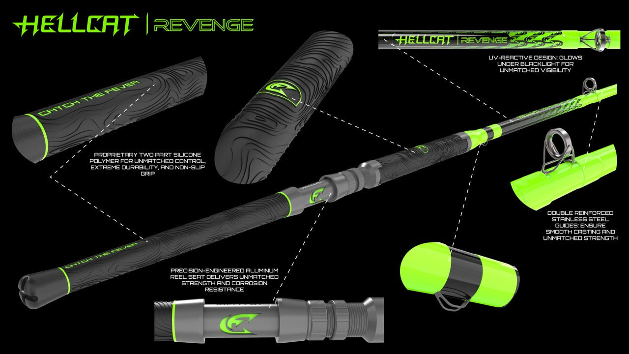 Catch The Fever Hellcat Revenge Rod Series 7'6"