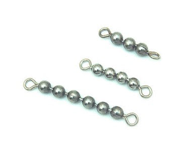 Hooker's Terminal Tackle Ball Chain Swivels, 25 Pack
