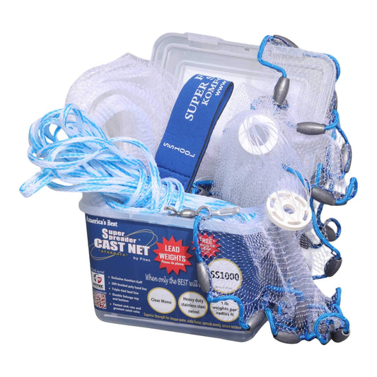 Fitec SS-1000 Chain Lead Series Cast Nets