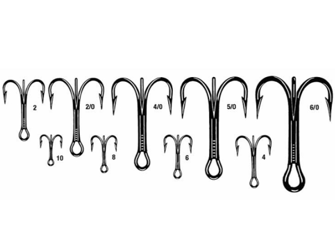 Do-It Mustad 3551 Treble Hooks