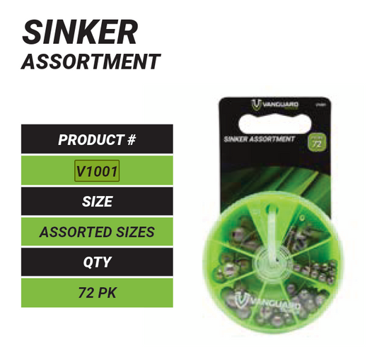 Vanguard Sinker Assortment