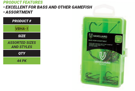 Vanguard Bass Hook Assortment