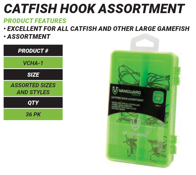 Vanguard Catfish Hook Assortment