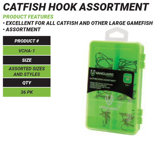 Vanguard Catfish Hook Assortment