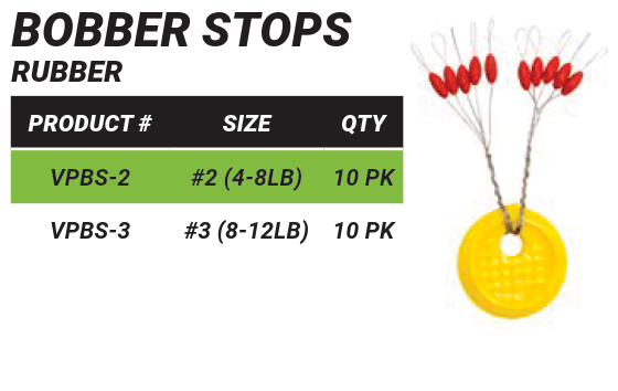 Vanguard Rubber Bobber Stops
