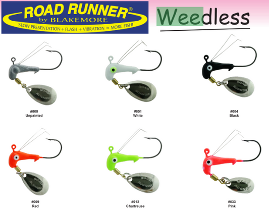 Road Runner Original Weedless Jig Heads