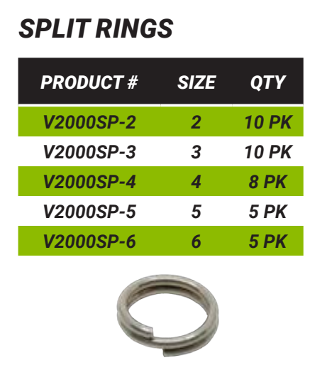 Vanguard Split Rings