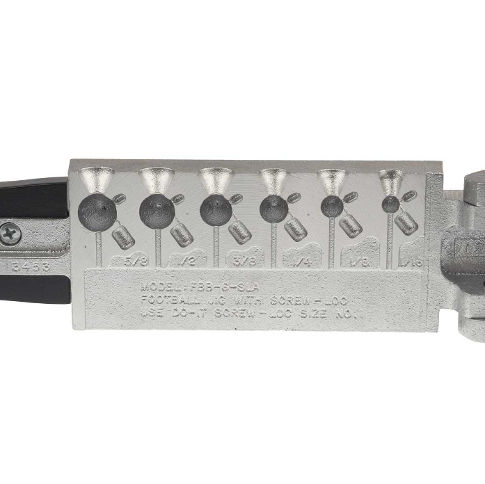 Do-it Molds Football Jig w/Screw-Loc