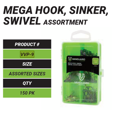 Vanguard Hook-Sinker-Swivel Assortments