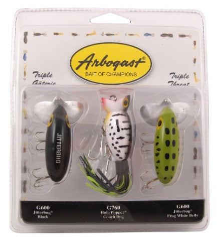 Arbogast Triple Threat Packs