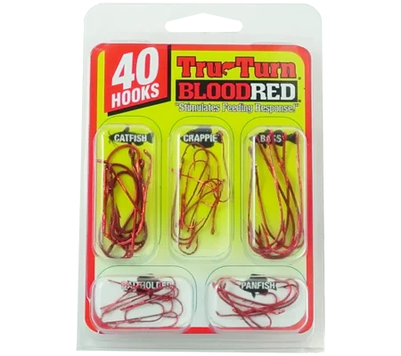 Tru-Turn Multi Species Blood Red Hook Kit