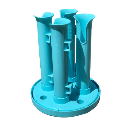 Lee Fisher Rod Stand w/ 4 Portable Rod Holders