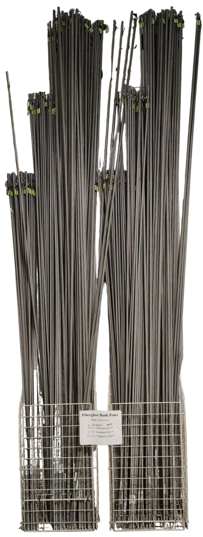 Fiberglass Bank Poles