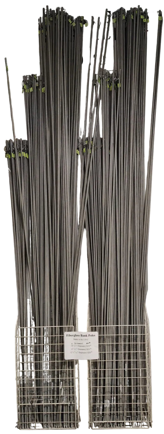 Fiberglass Bank Poles