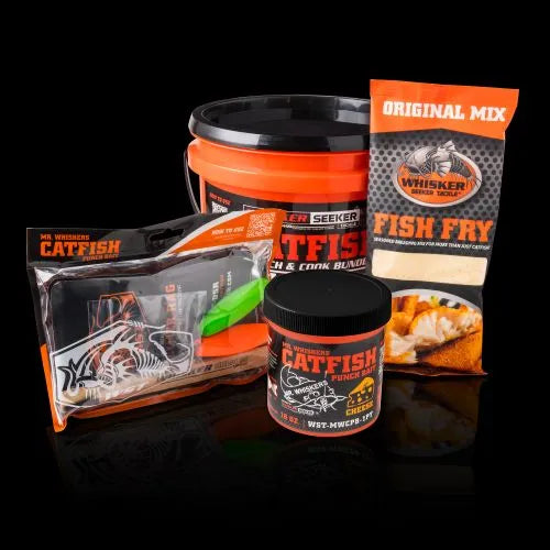 Whisker Seeker Mr. Whiskers Catch & Cook Bundle