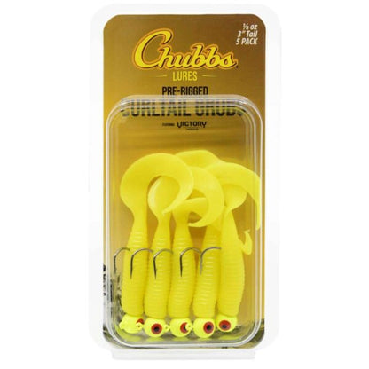 Chubbs Pre-Rigged Curtail Grubs
