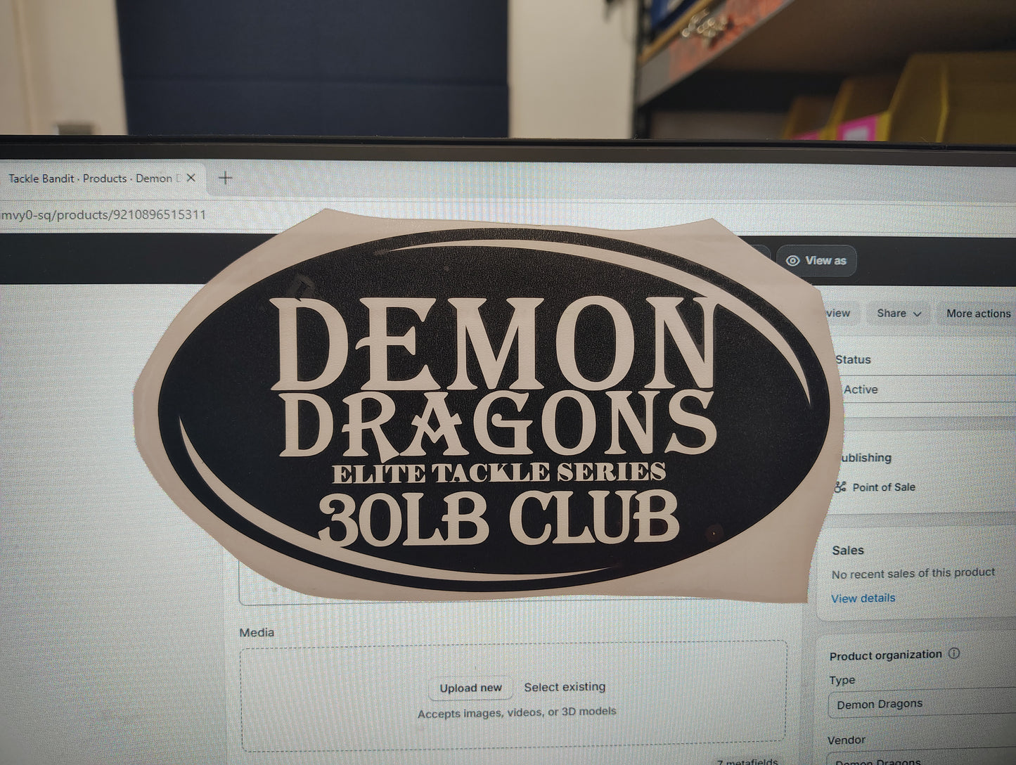 Demon Dragons Elite Club Decals