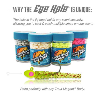 Leland's Lures Tungsten Eye Hole Jig Heads