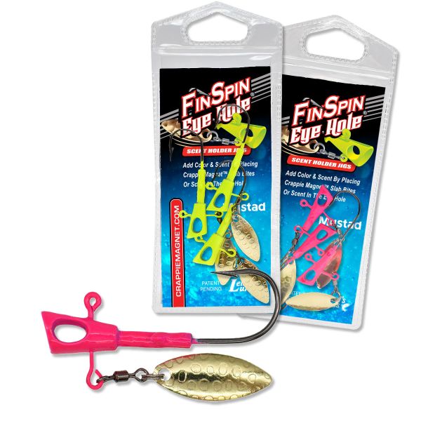 Leland's Lures Fin Spin Eye Hole Jigs