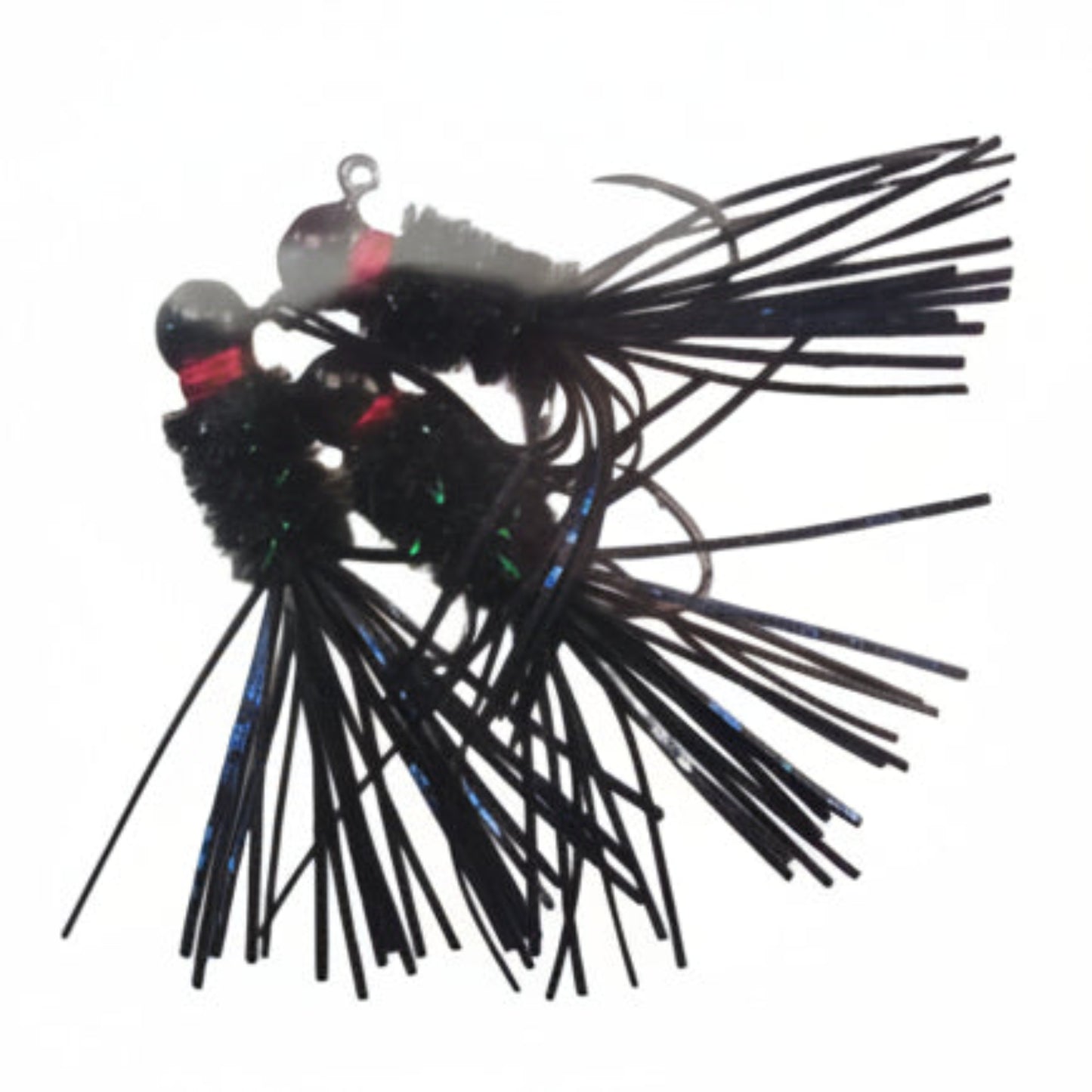 Jeff's Jigs Silicone Skirted Crappie Jigs