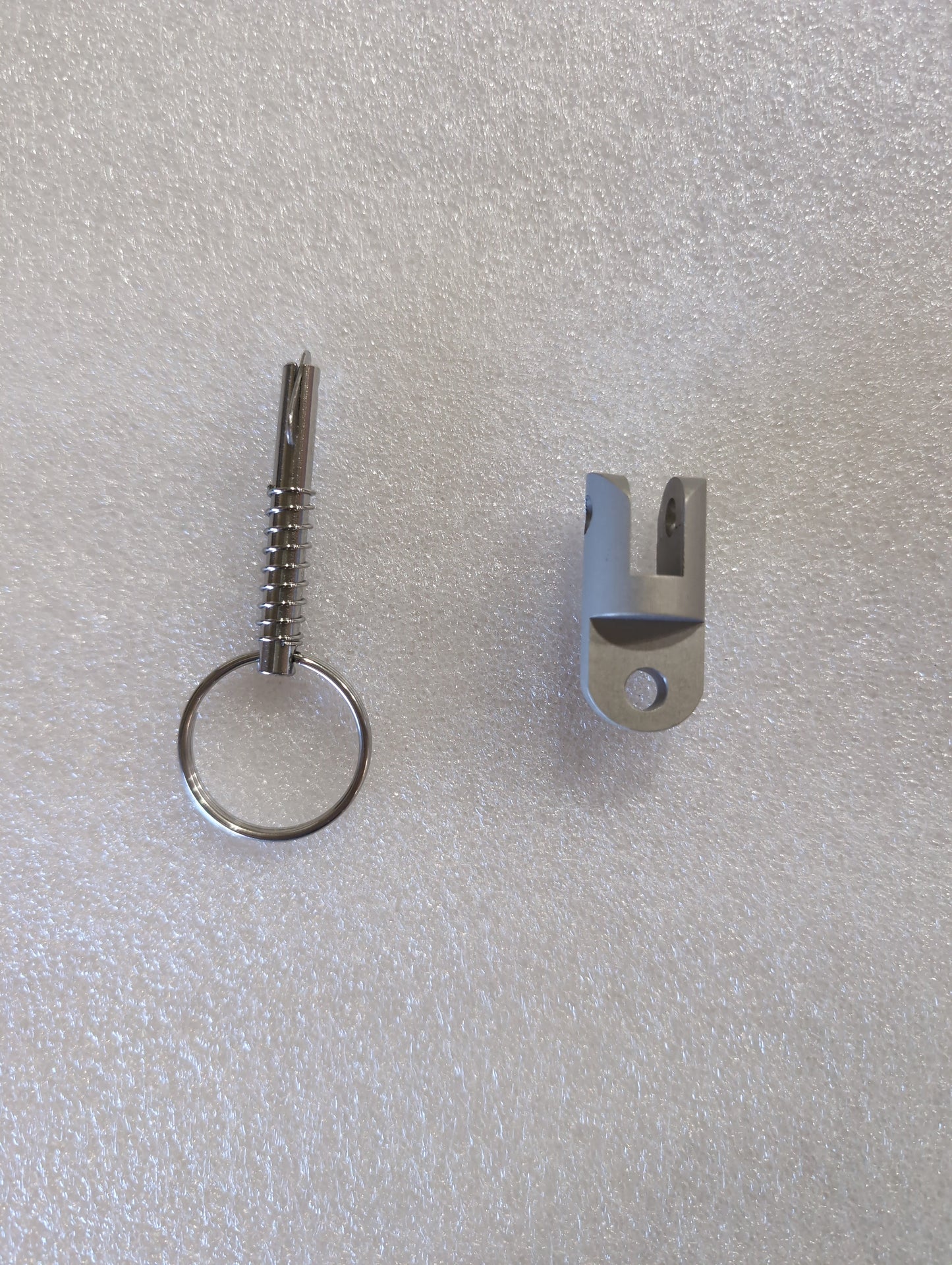 Bimini Top Pin with Cap Eye End (2 Pack), Stainless Steel
