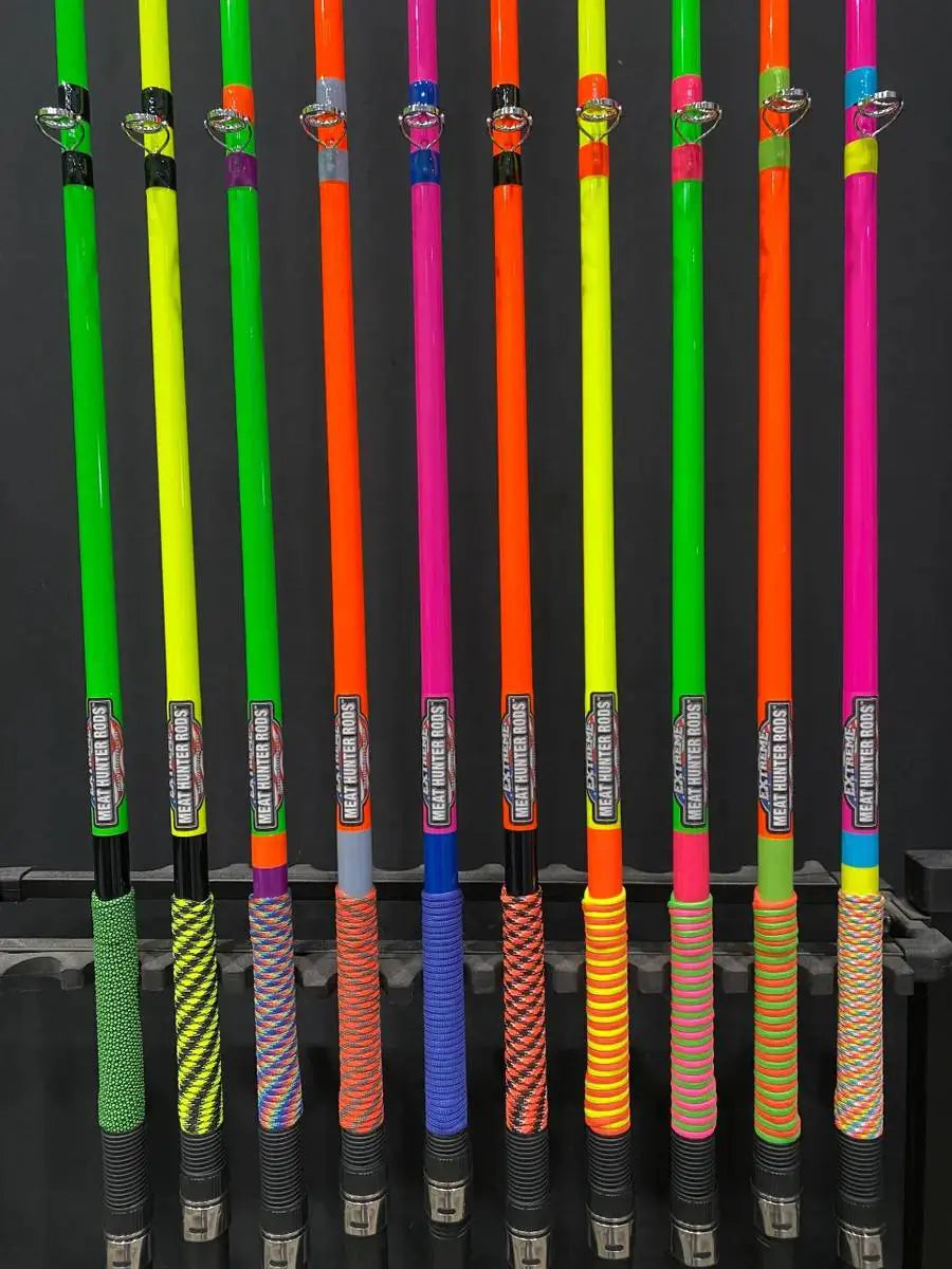 Meat Hunter Extreme Neon Series Rods