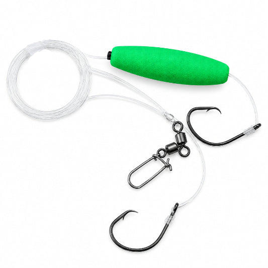 Slunger Cat Double Hook Dragging Rig w/Comal Float