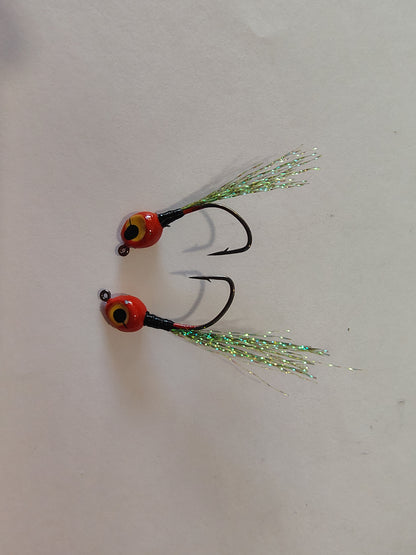 Thumpin's Bat Head Crappie Jigs