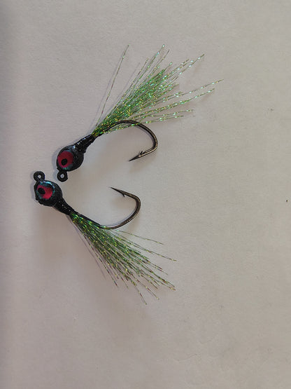 Thumpin's Bat Head Crappie Jigs